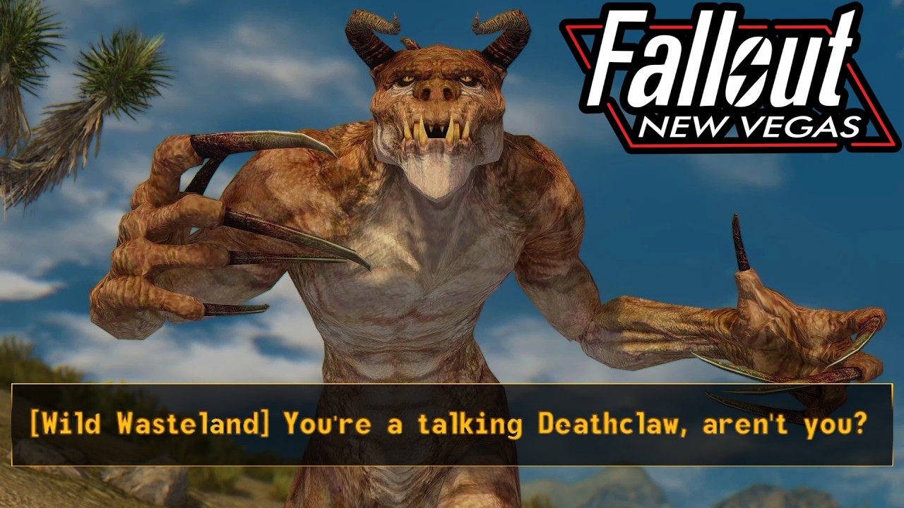 Every Talking Deathclaw Companion in Fallout New Vegas
