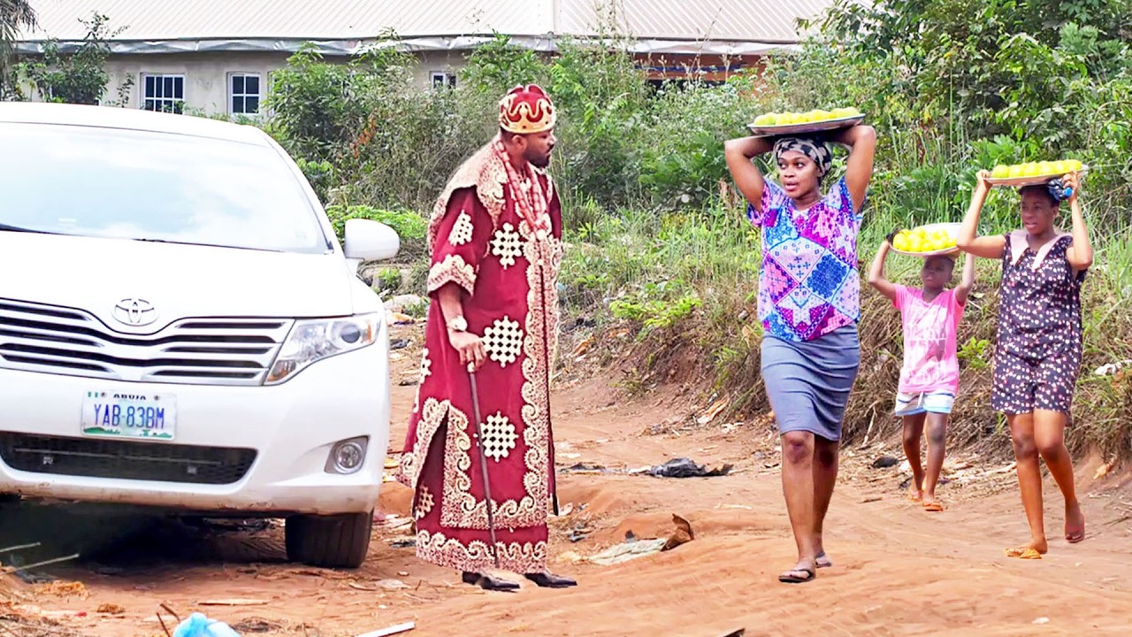 How A Poor Maid Selling Fruit On D Street To Feed Her Children Wins D Prince's Heart |Nigerian Movie