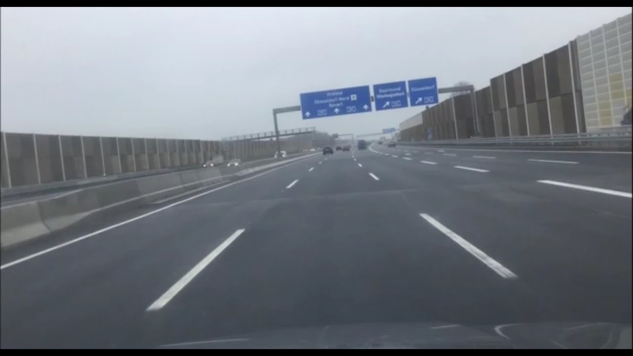 K4+Autobahn A57 von Köln bis AK Moers