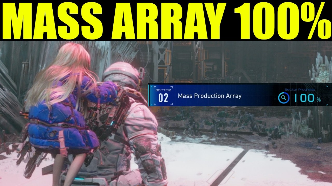 Pragmata - Mass production array 100%  Walkthrough ALL COLLECTIBLES (pure lunum, safe boxes, REMS)