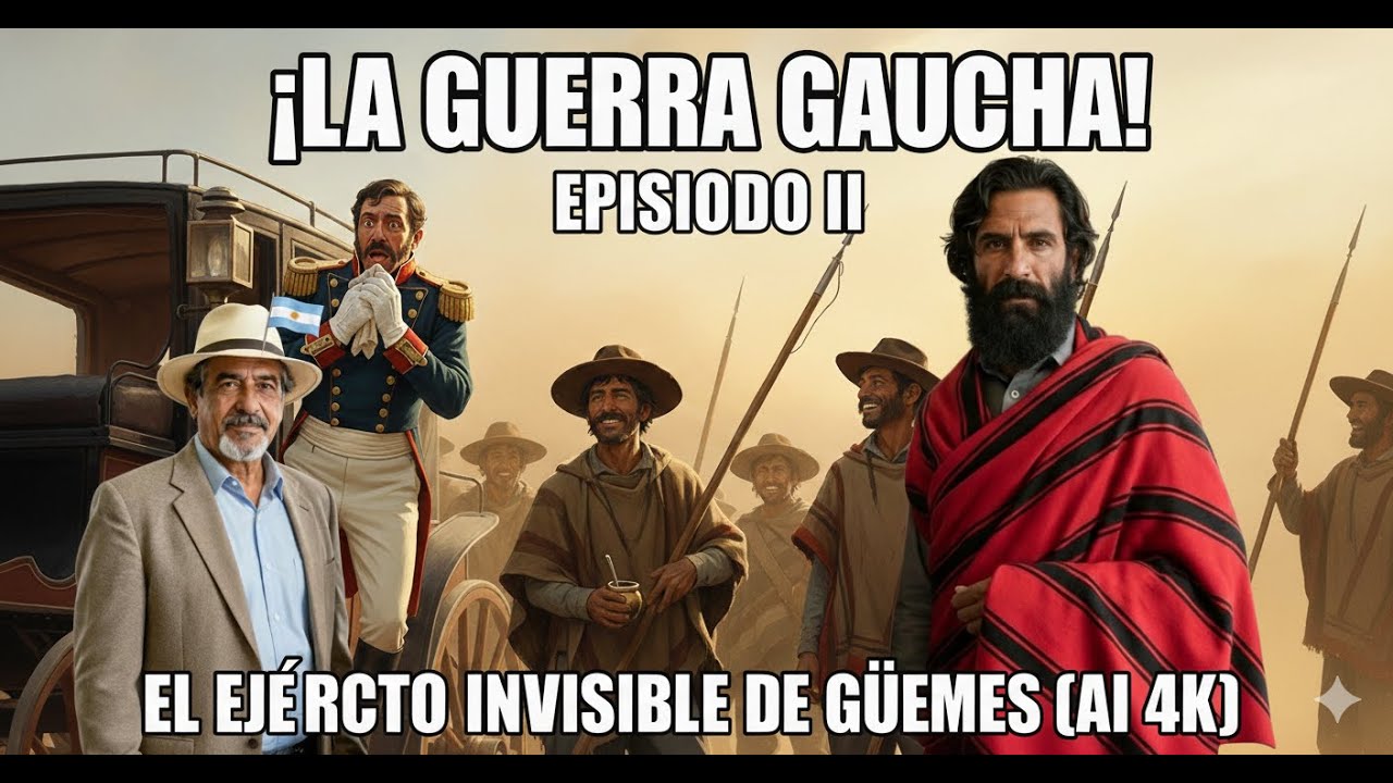 ⚔️ MARTÍN MIGUEL DE GÜEMES: El Guardián Olvidado del Norte (AI Reconstruction) - Episodio II