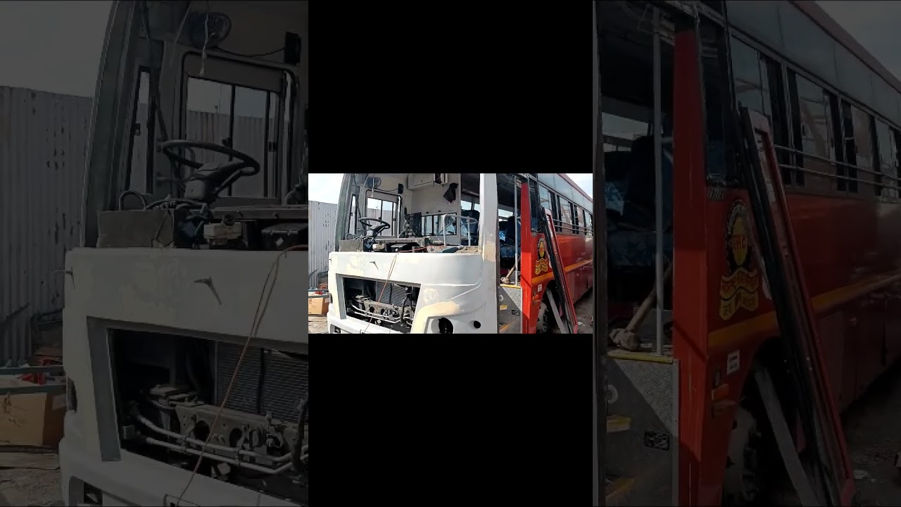 MSRTC BUS RECOVERY PART -4 #msrtc #accidenttruck