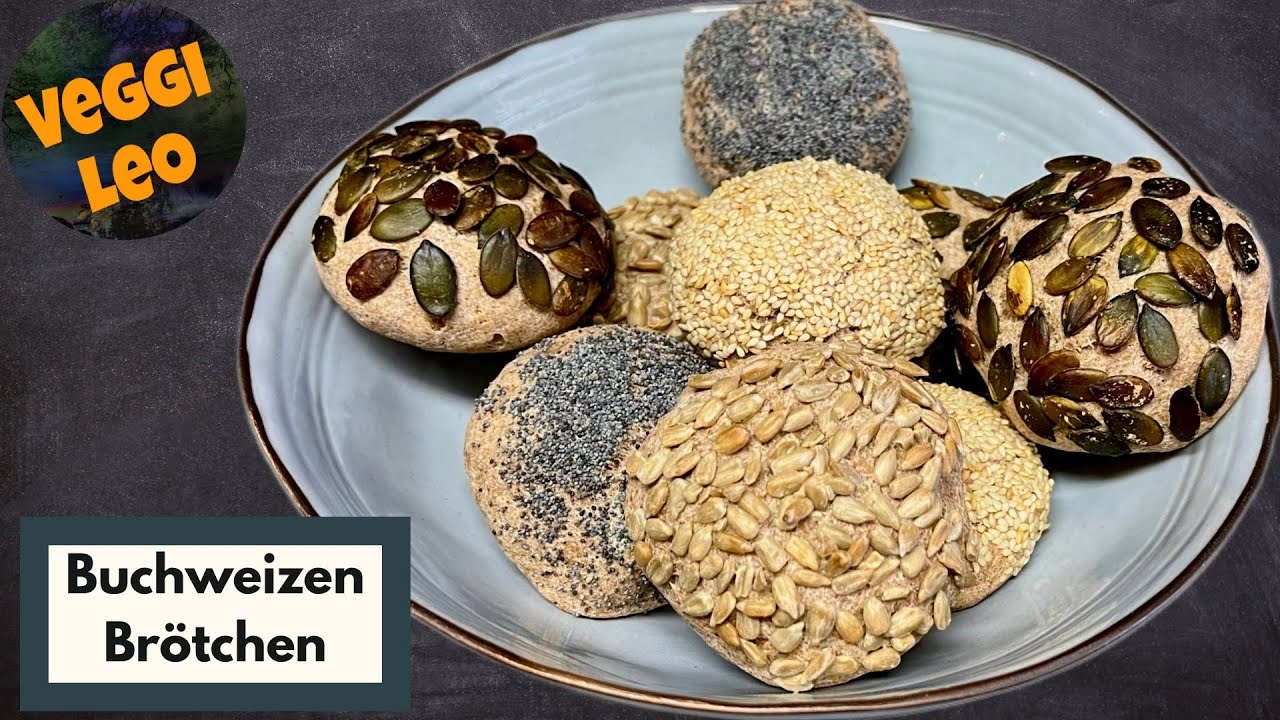 Buchweizenbrötchen  | vegan - glutenfrei - zuckerfrei - lecker