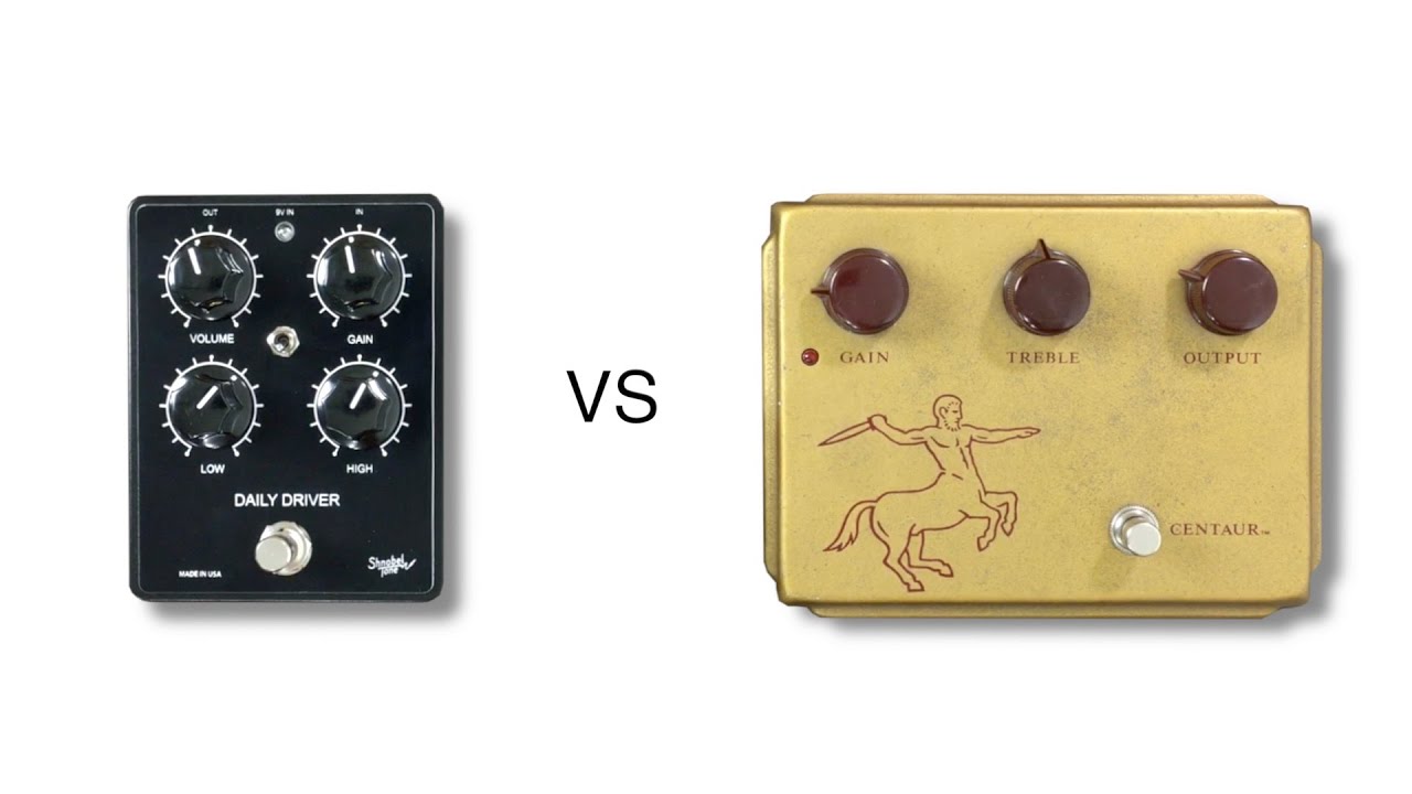 Shnobel Tone Daily Driver vs Klon Centaur