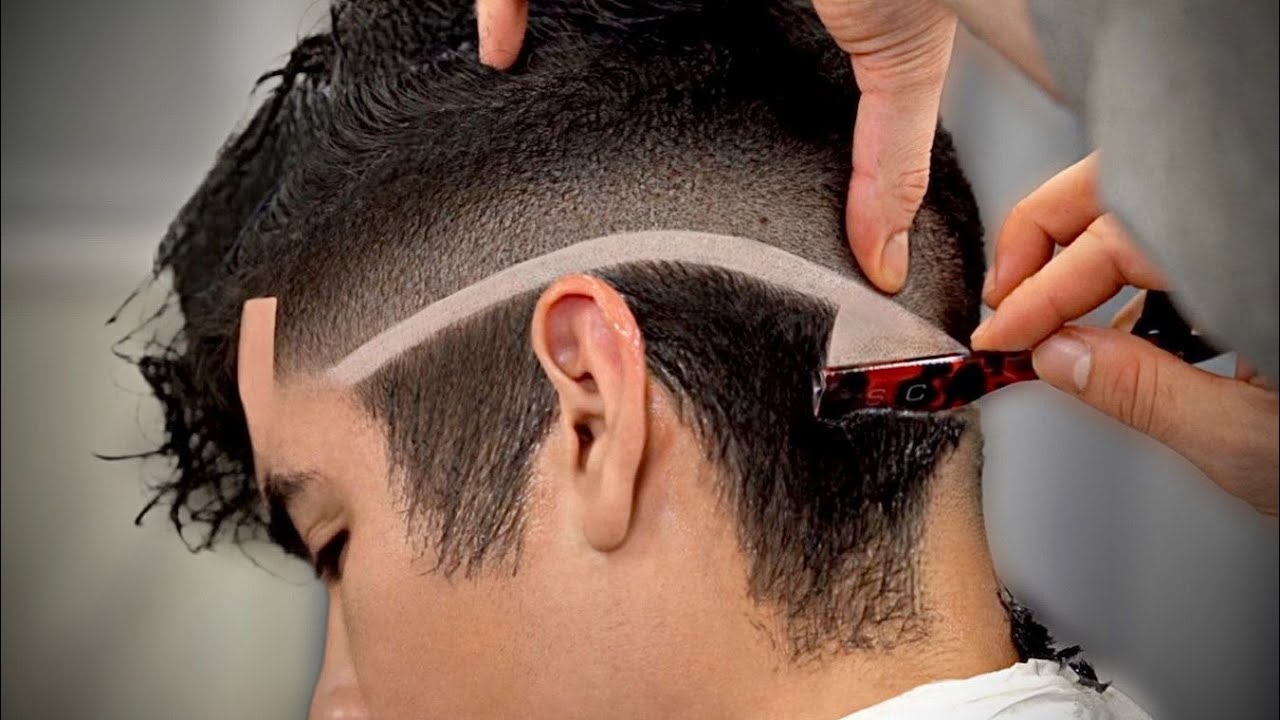 Asmr Barber - Hood Style Shave changed his whole look ...