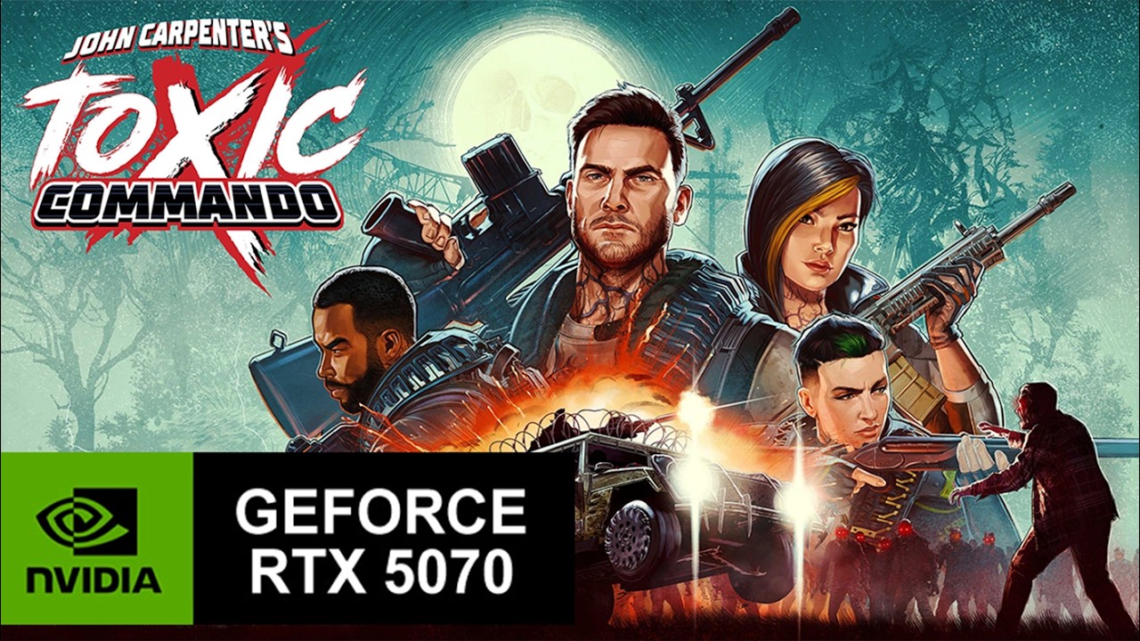 Toxic Commando Performance Test (Ryzen 7 7700X, RTX 5070)