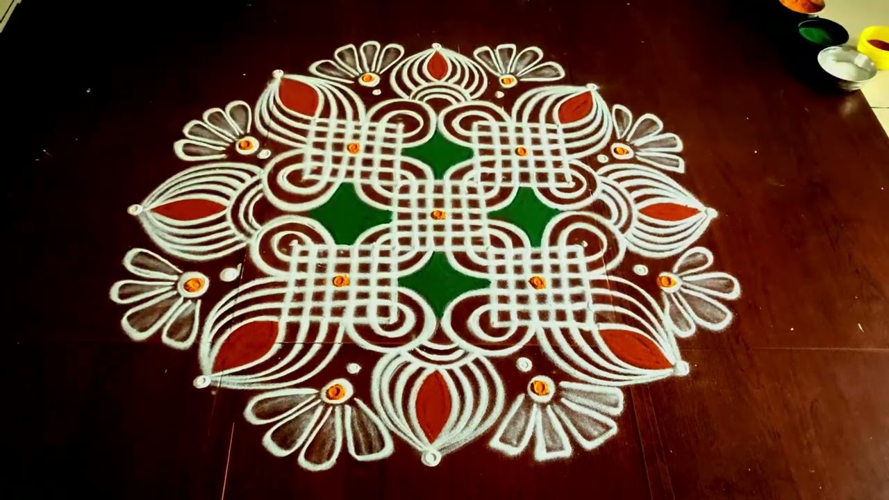 Easy padikolam designs| Simple muggulu designs| easy rangoli designs| Beginners kolam