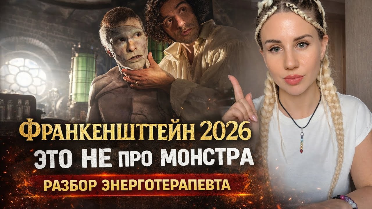 Франкенштейн 2026: травма, одиночество и жажда любви ((разбор энерготерапевта)