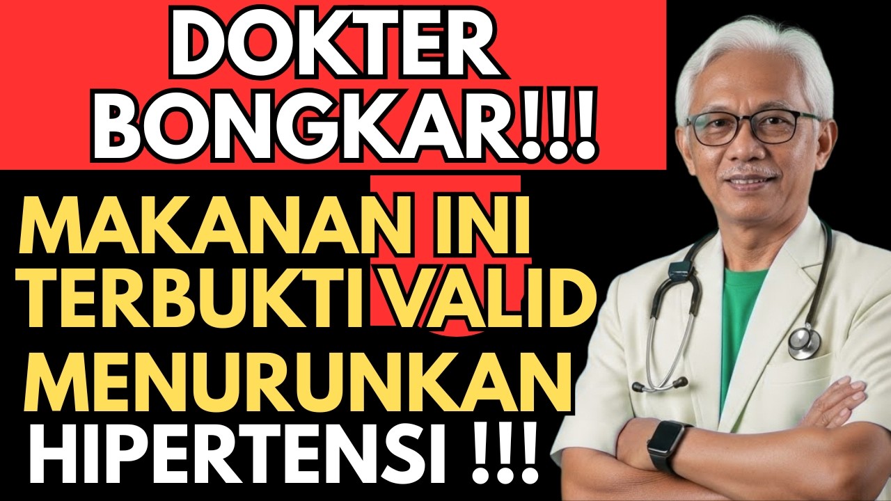 DOKTER BONGKAR!!! Makanan Murah ini, Terbukti TURUNKAN DARAH TINGGI