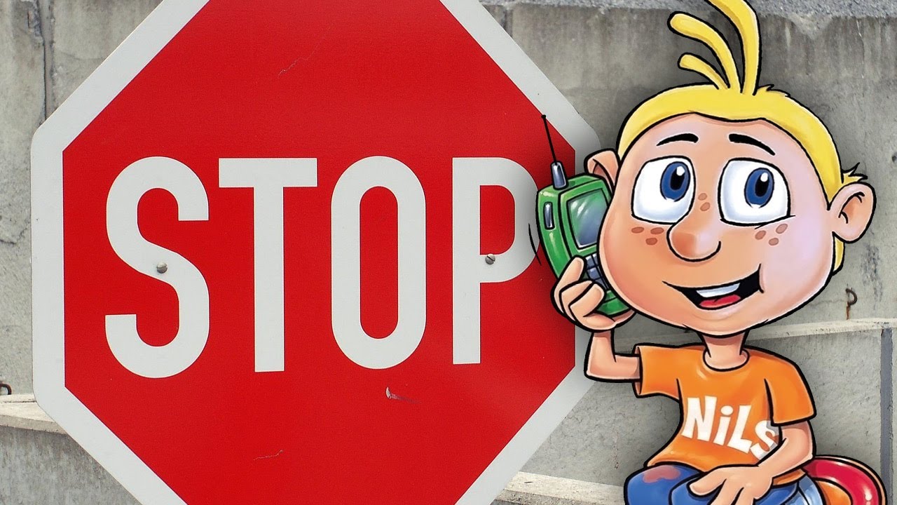 Der kleine Nils - Stopschild #Spaßtelefon