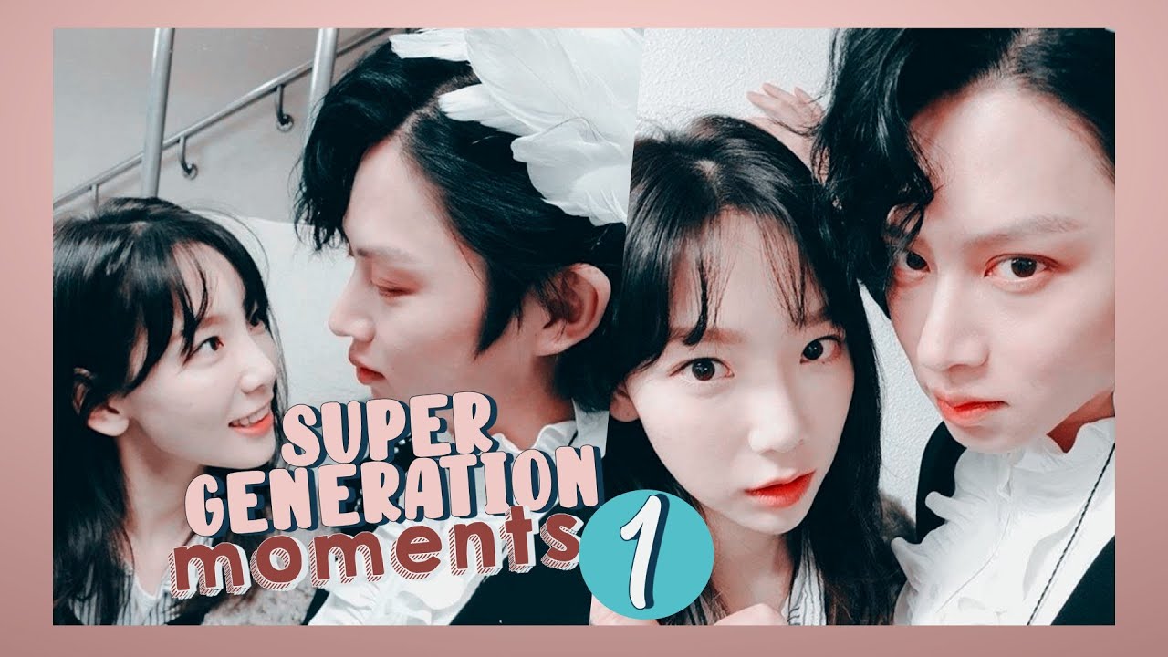 Super Junior & Girls' Generation Moments // part 1