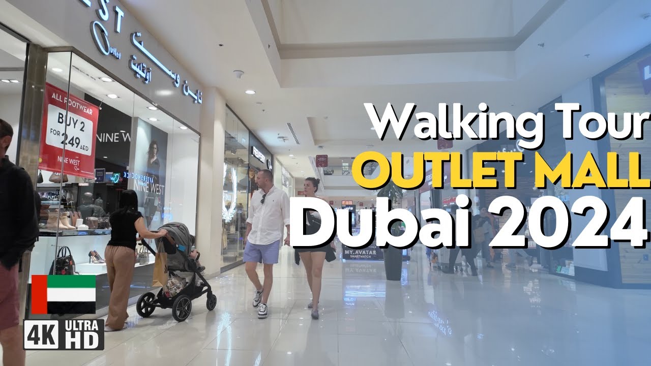 Dubai Outlet Mall 4K Walking Tour