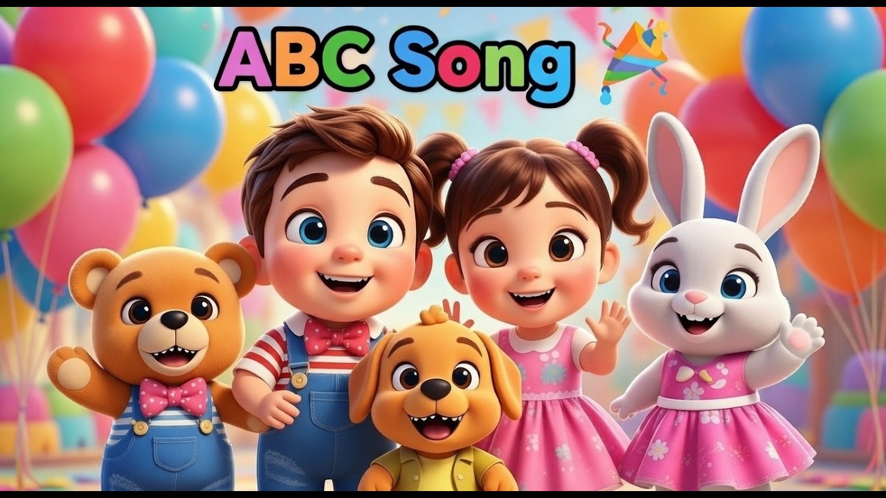 ABC Rhymes for Toddlers 🎵 | A to Z Phonics Song for Kids | Catchy Phonics ABC Song