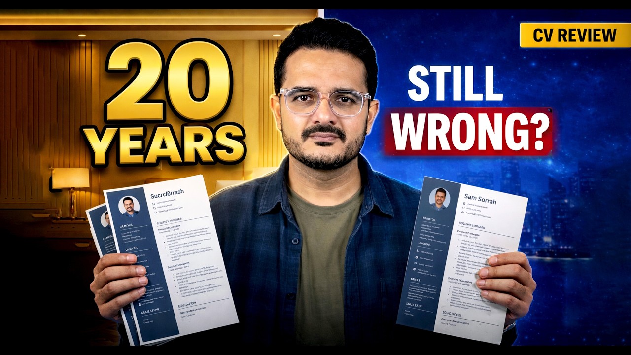 Dubai CV Review 2026: Fresher vs 20 Years Experience Mistakes