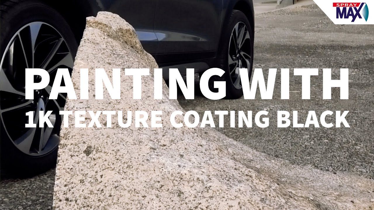SprayMax - Sill Reperation with 1K Texture Coating Black (US)