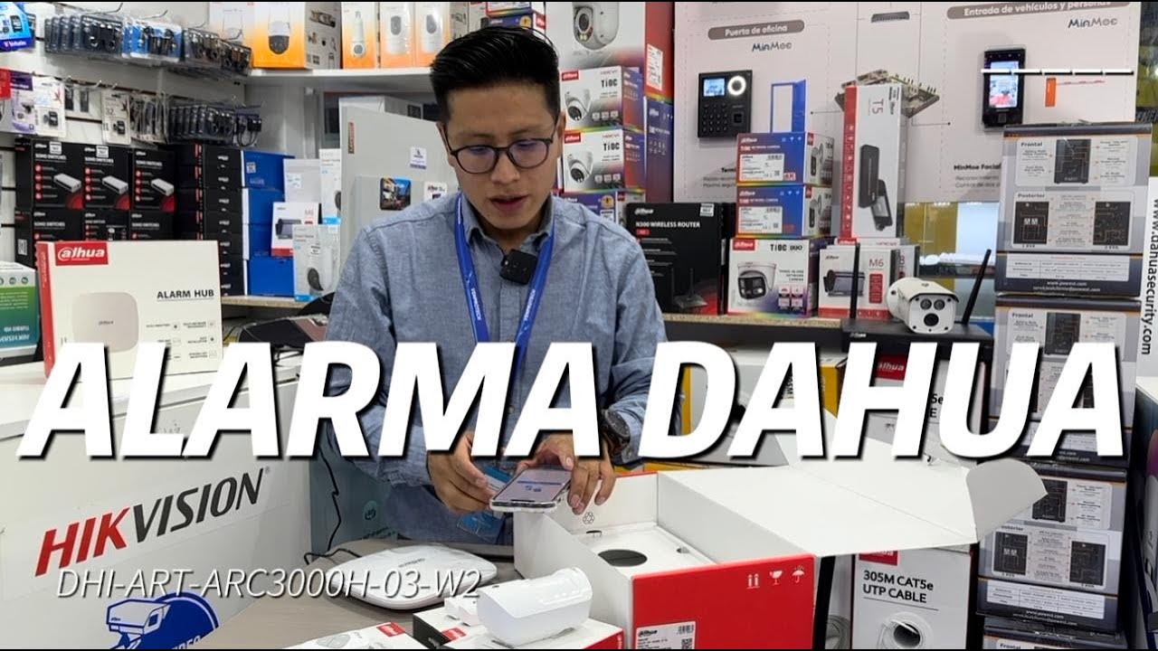 Como vincular la alarma DAHUA DHI-ART-ARC3000H-03-W2 al nuestro telefono movil