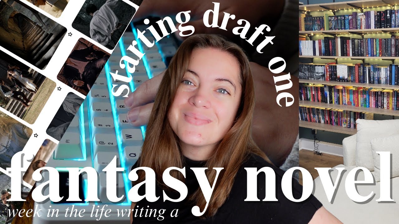 starting draft one of a FANTASY NOVEL | embracing the winter slowness and #writingabook