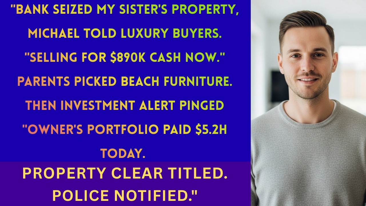Brother Sold My 'Defaulted' Waterfront Mansion At Half Price — Then My Hedge Fund Check Cleared