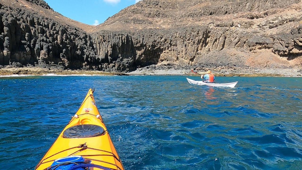 Fuerteventura, sea kayaking from Pozo Negro