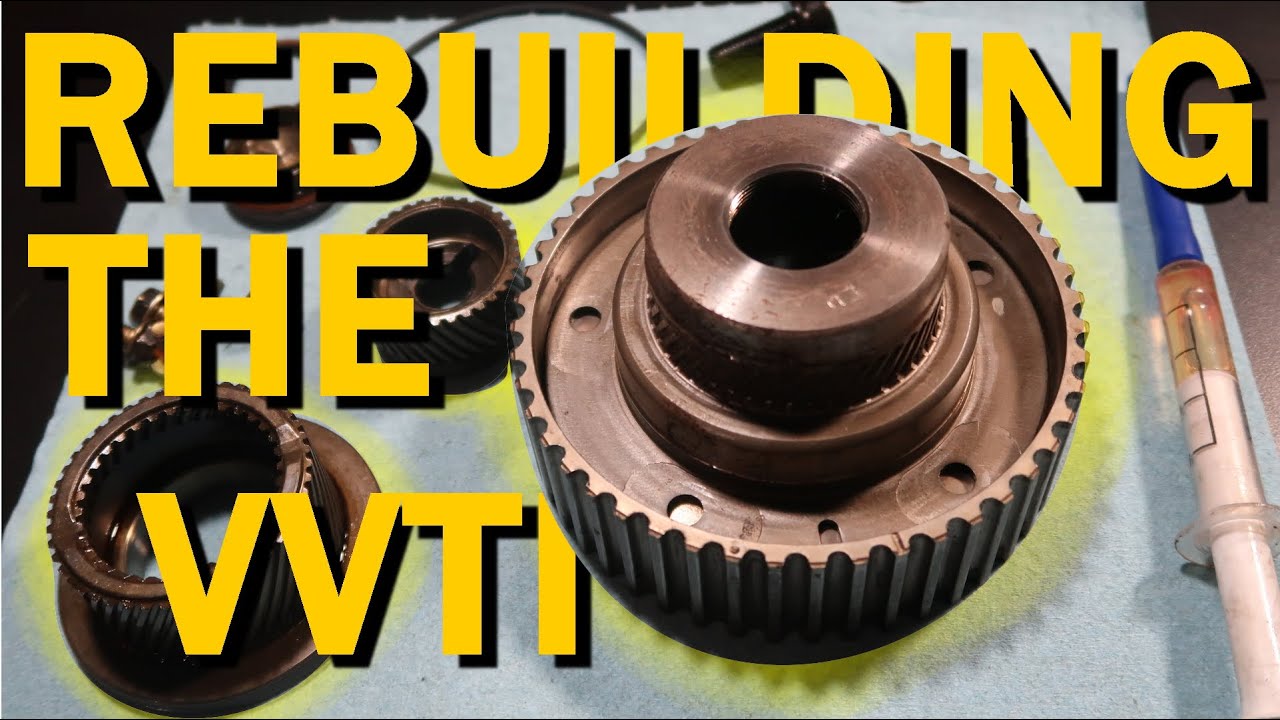 Step-by-Step to Rebuilding the VVTI Cam Gear Replacing O'Ring When Leaking - 2JZ to E46 Conversion