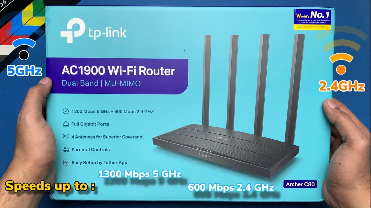 Tp-Link Archer C80 AC1900 Wireless MU-MIMO Wi-Fi Router | Unboxing + Cara Setting