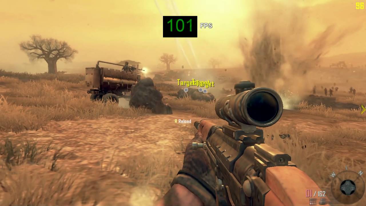 Intel HD Graphics 530 Intel Pentium G4500 Call of Duty  Black Ops II FPS Test