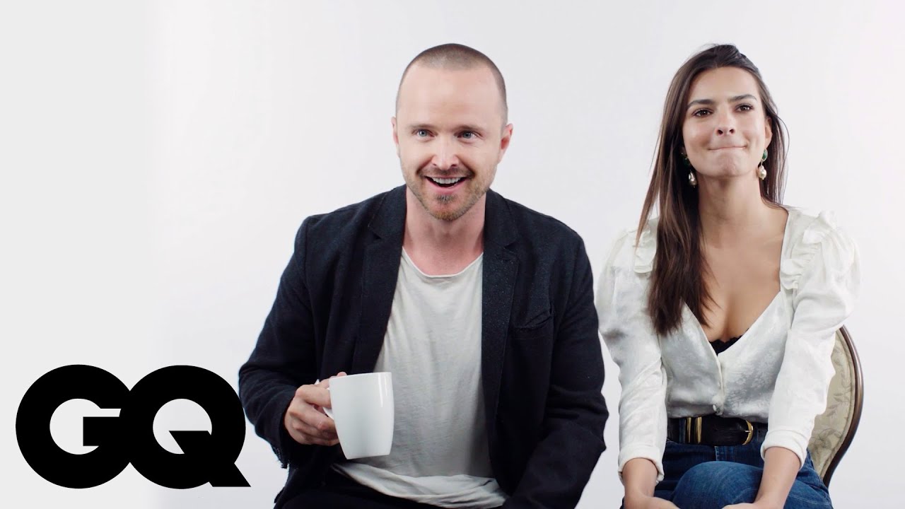 Emily Ratajkowski y Aaron Paul responden TODO de Internet | GQ México