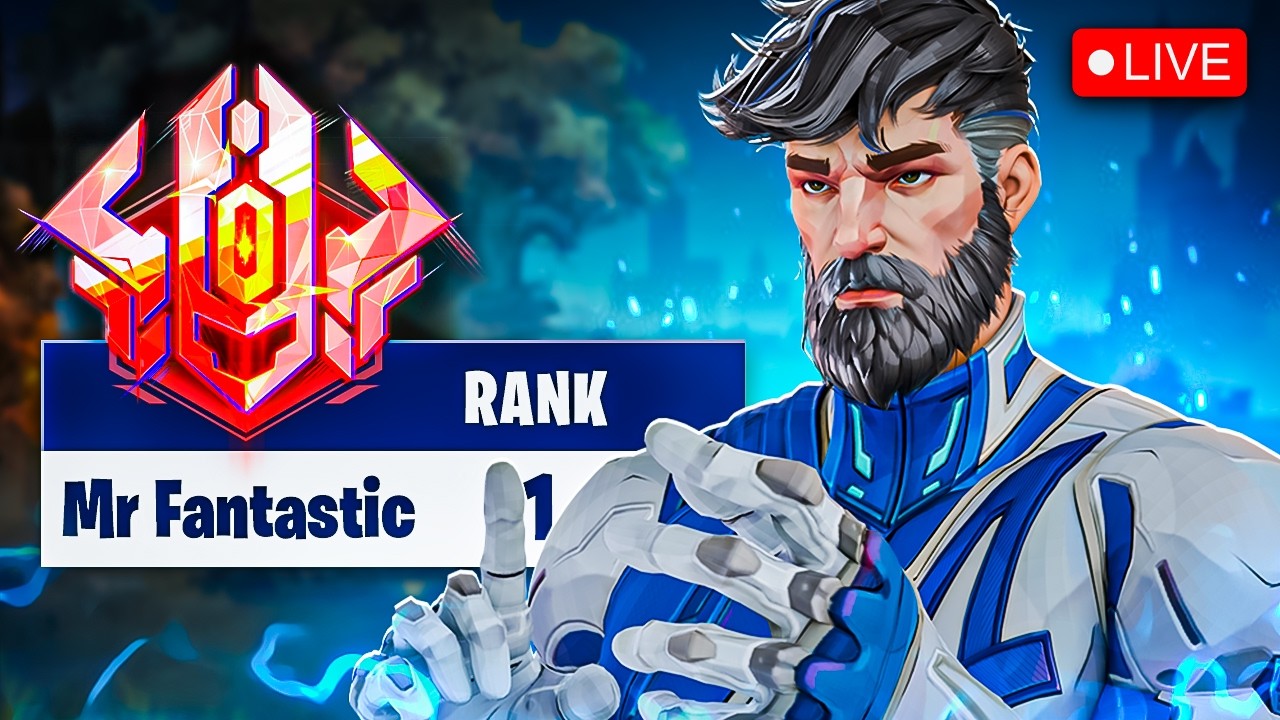 🔴LIVE NOW🔴4️⃣RANK #1 MISTER FANTASTIC4️⃣🚨MARVEL RIVALS SEASON 7🚨🔴TOP 50🔴