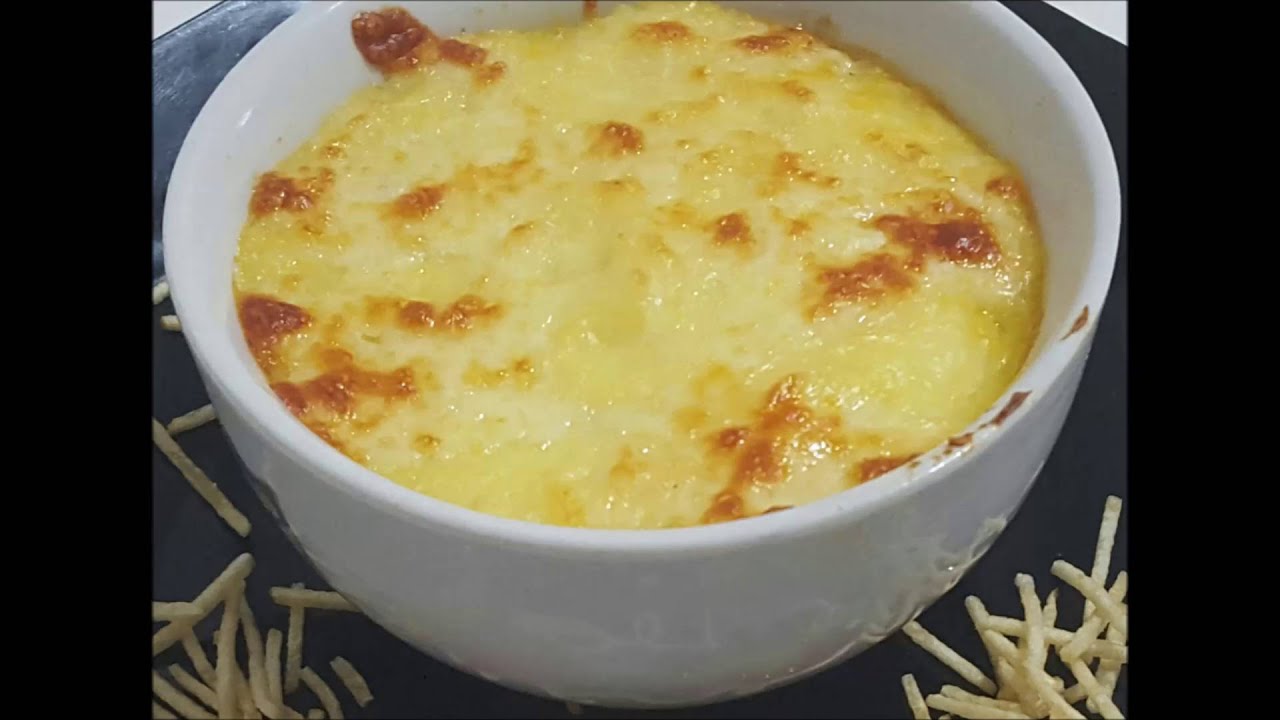 Pur&ecirc; de Batata com queijo. F&aacute;cil, F&aacute;cil