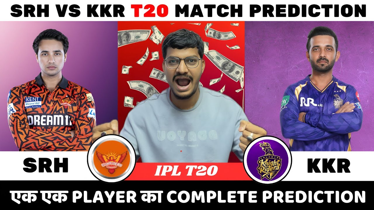 SRH vs KKR Dream11 Prediction | SRH vs KKR Dream11 | Hyderabad vs Kolkata T20 Match