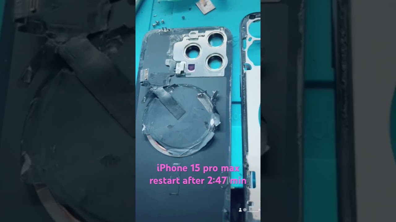 iPhone 15 Pro Max Restart issue Fix NFC Broken Repair