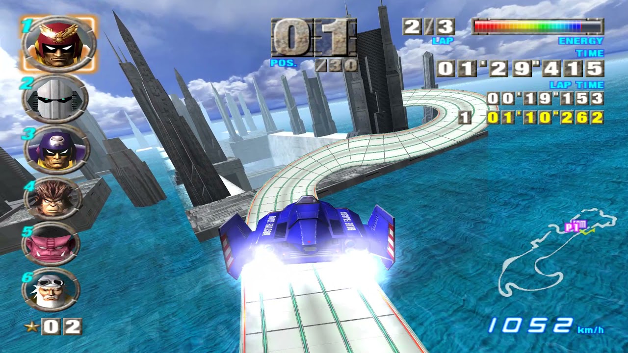 F-Zero GX (GC) walkthrough - Big Blue 2