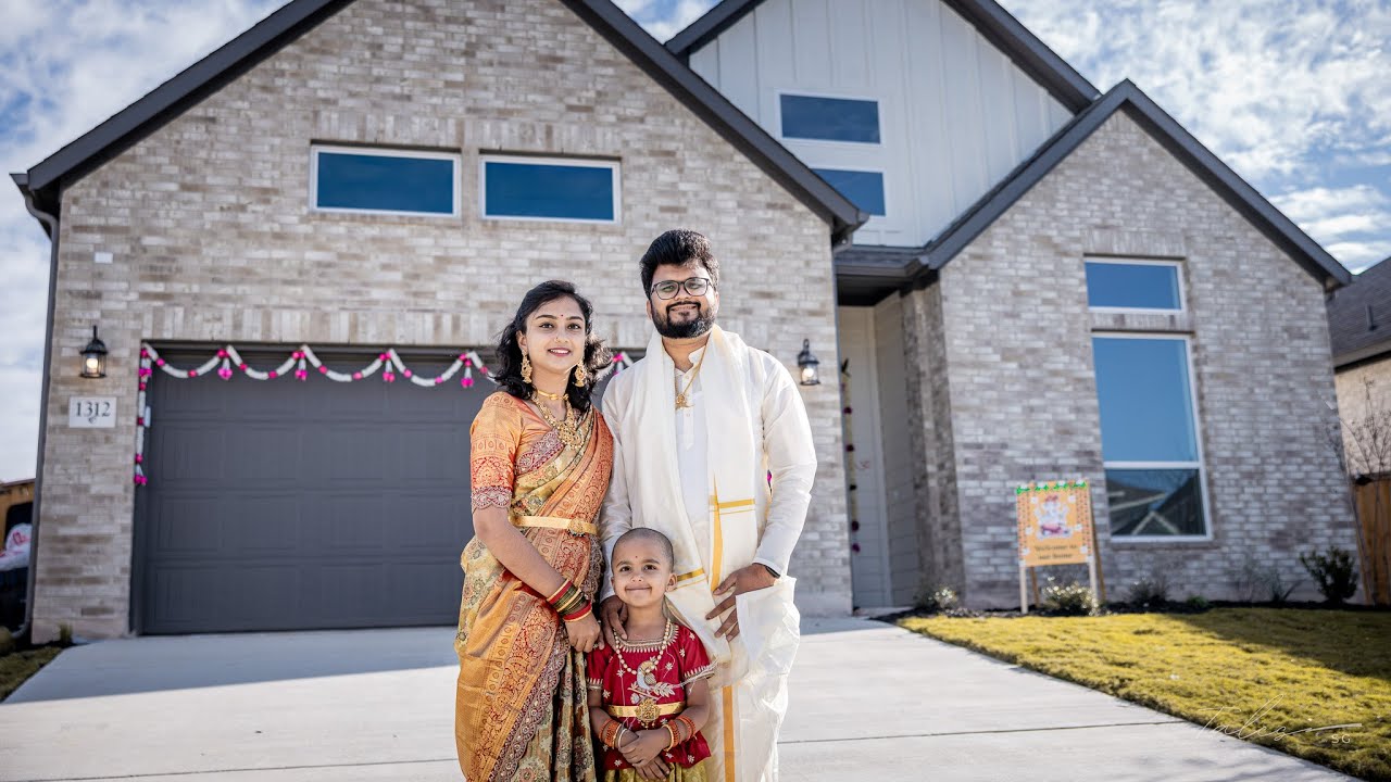 Sai Srinath & Bhavani's HouseWarming 4K Cinematic | Leander | Texas | NewBeginnings | talesbySG