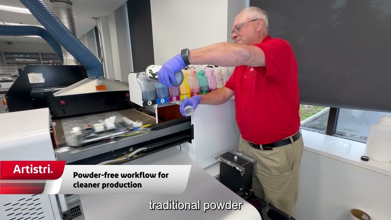 DuPont&trade; Artistri&reg; Jettable&trade; Adhesive for Apparel Decorators