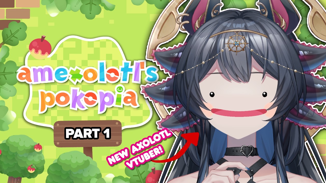I bought a Switch 2 for this....axolotl VTuber is totally a Human...| #amexolotl