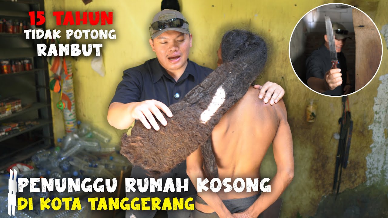 ODGJ GIMBAL 1 METER PENUNGGU RUMAH KOSONG DI KOTA TANGGERANG😮⁉️