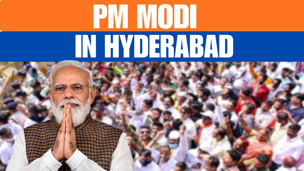 LIVE: PM Modi inaugurates & lays foundation of several development projects in Hyderabad