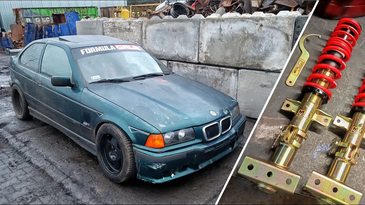 Gwintowanie zawieszenie - Gruz Projekt - BMW E36 1.8IS