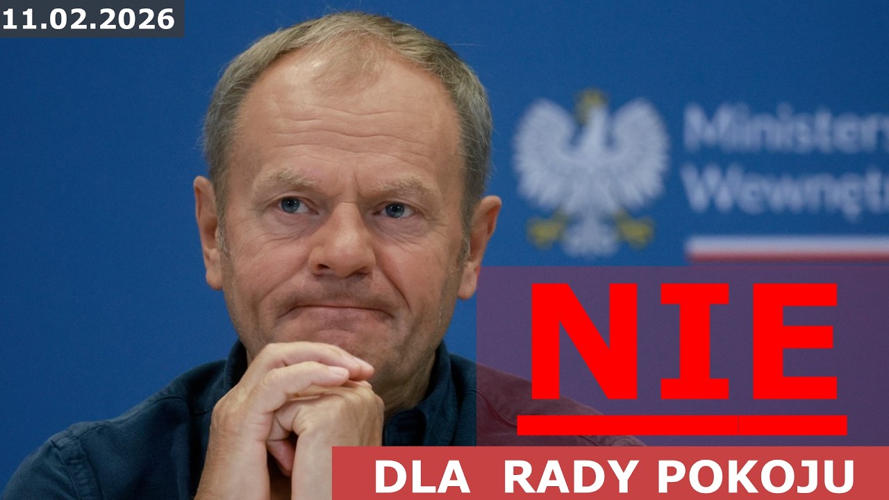 Tusk: Polska nie przystąpi do Rady Pokoju Trumpa | SAFE, RBN i spór z prezydentem