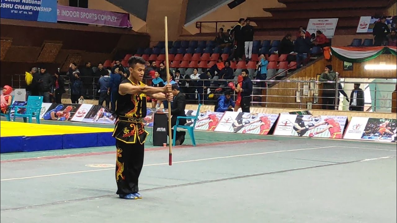 Bonish Yarambam_ Nangun_Manipur_31st Senior National Wushu Championship 2022!!