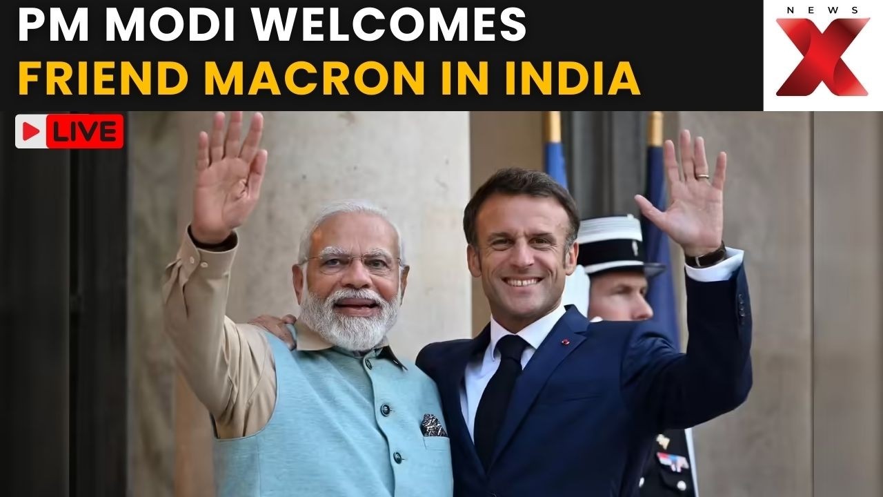 Macron India Visit LIVE: PM Modi Welcomes Macron; India-France Ties to Soar | NewsX