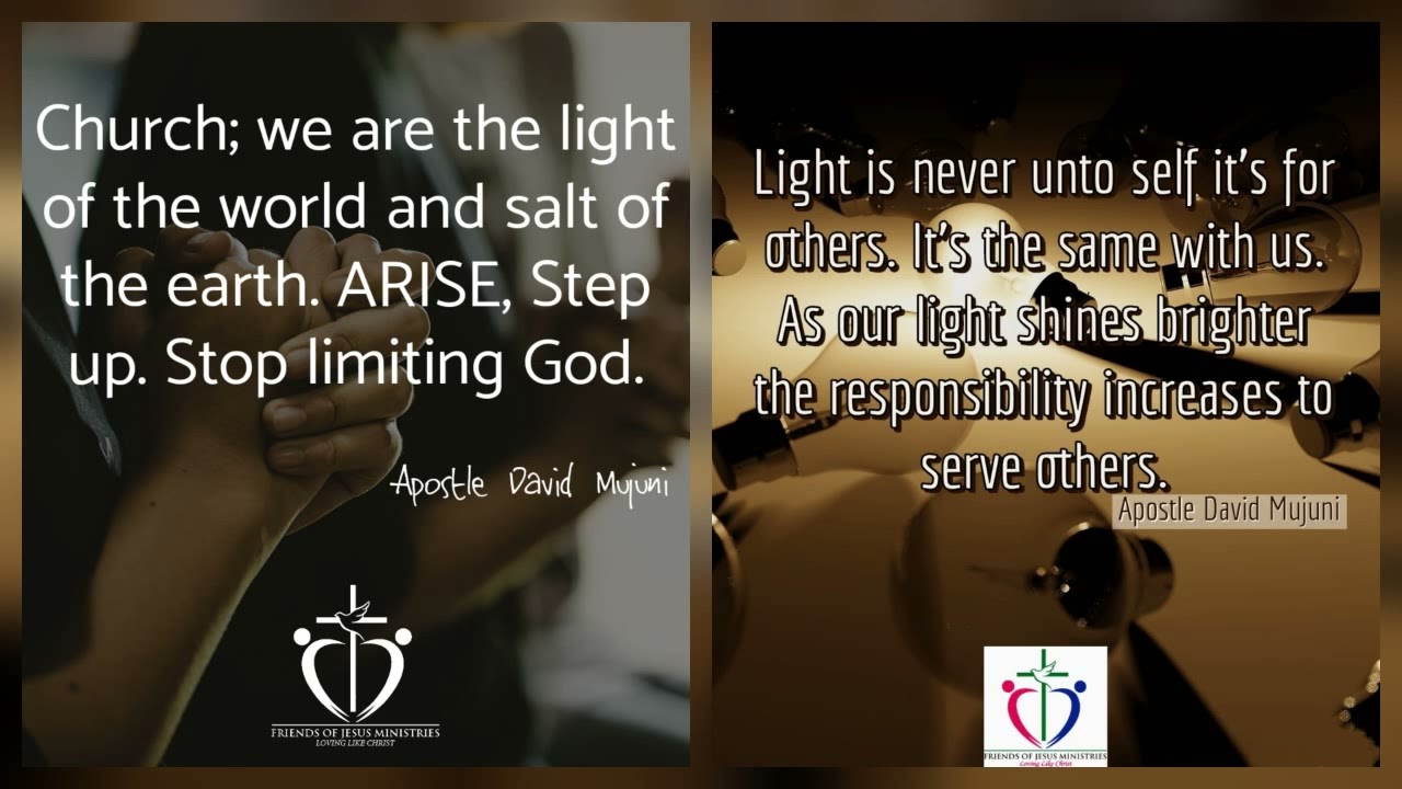 Hell Can't Put Out the Light | Apostle David Mujuni | Agape Devotion | Friends of Jesus Ministries 