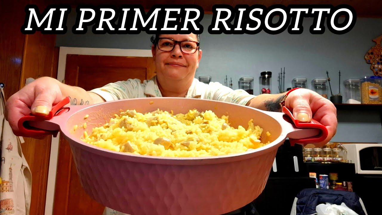Nunca lo había echo...risotto de atún por primera vez.