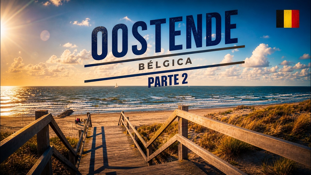 Chileno Visitando OOSTENDE / BÉLGICA🇧🇪 🌴 -  Parte 2 #misterroka #belgica #oostende #chileno