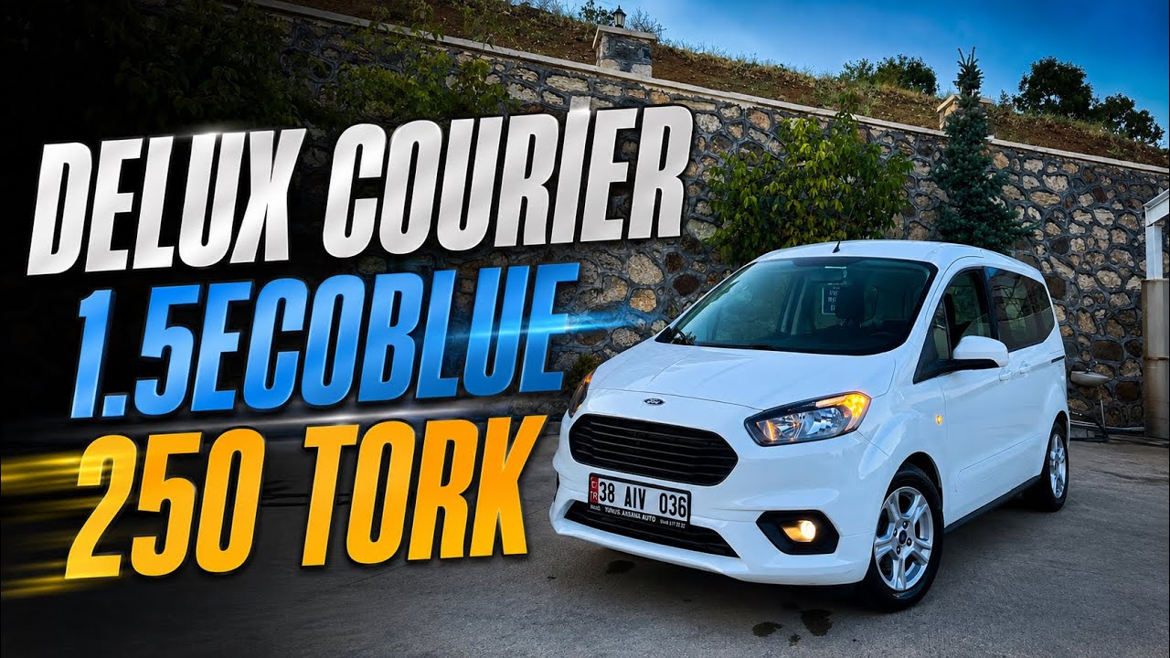Tourneo Courier Delux 1.5EcoBlue (TDCİ) İnceleme