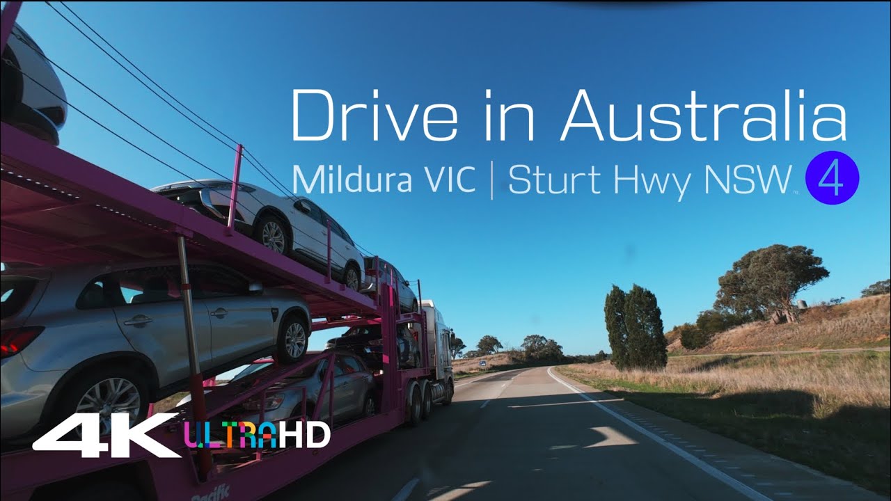 ASMR | Relaxing Drive in Outback Australia | Mildura to Balranald | Ep.04