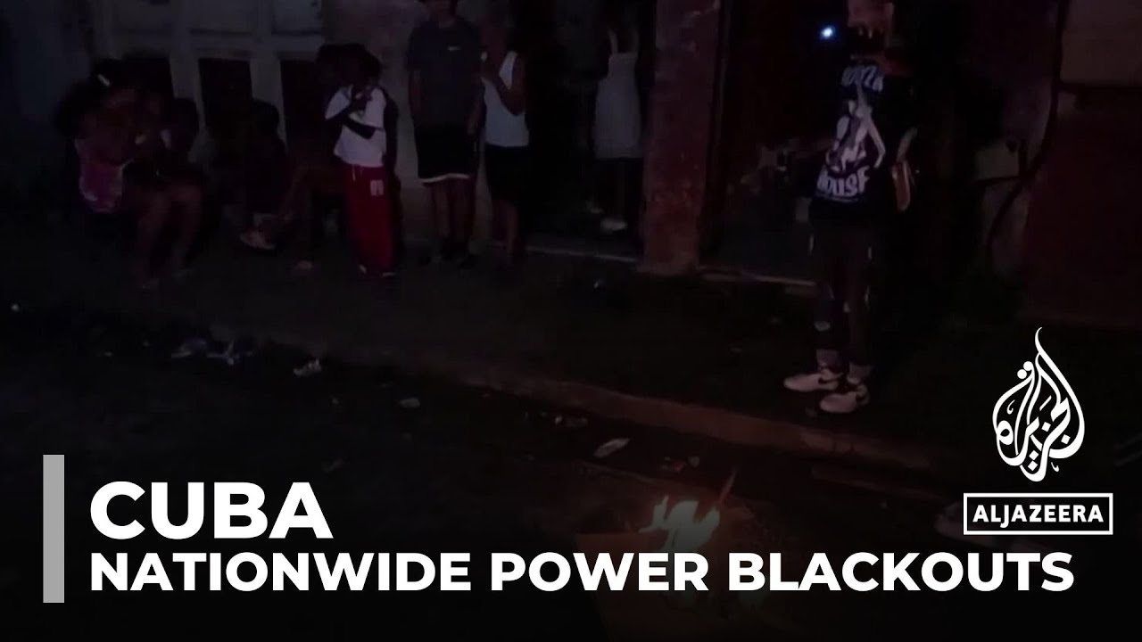 Cuba's nationwide power blackouts: Electricity grid fails plunging country into darkness