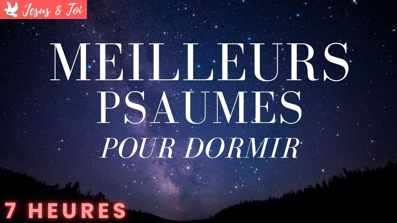 💤 Versets Bibliques d'Encouragement Pour Dormir | Psaumes Apaisants Pour S'Endormir Rapidement