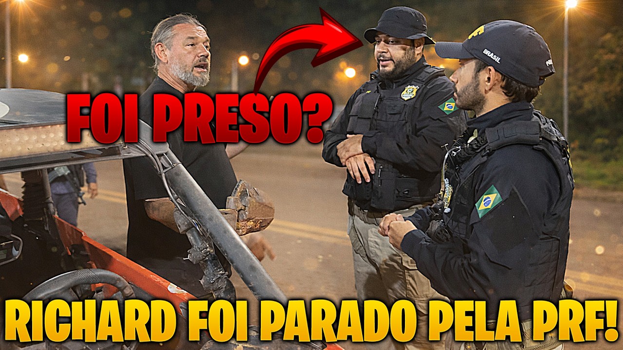 DEU RUIM! PRF PAROU O RICHARD! FIM DA EXPEDIÇÃO?