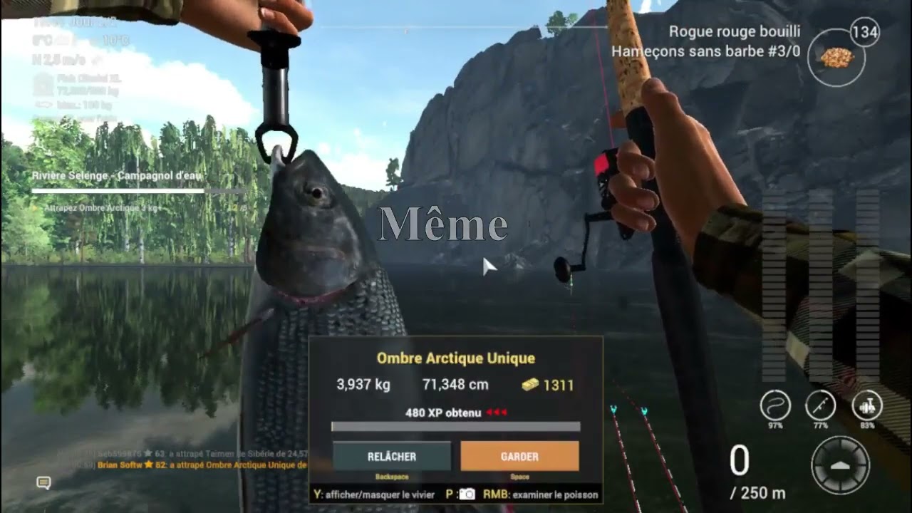 Rivière Selenge - Monstre Taimen-Khan - Fishing Planet